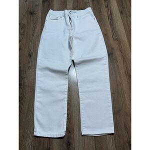 Ella Moss Jeans Womens Size 4/27 White Denim High Waist 5-Pocket Stretch